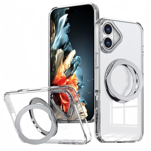 TrendKase iPhone 16 Plus ��p �P�[�X 360° ��]�����O MagSafe �A�C�t�H��16�v���X �J�o�[ ���C�����X�[�d �����O �A�C�z��16�v���X �g�уP�[�X �}�O�Z�[�t�Ή� �����ق�16�v���X �X�}�z�P�[�X �c�����s�ɉ�] ��