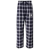 Sigma Chi Navy Plaid Flannel Pants - M