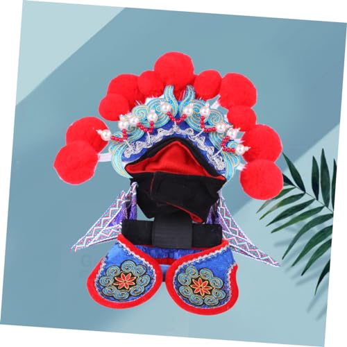 Disfraz rojo para perros grandes Kisangel L miniatura 6