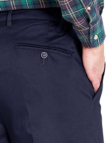 Chums Men's Stain & Water-Resistant Cotton Chino with Side Elasticated Waist, Durable and Practical Stretch Fabric Pant Navy4