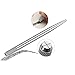 Pinkiou Microblading Kit 5 pcs Silver Hair Stroked Microblading Pen Eyebrow Tattoo Pen Holder microblading handles Tool Supplies