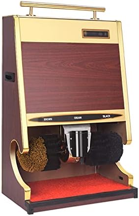 Shoe Polisher Automatic Induction,Machine for Public Occasions Applied to Electric Shoe Polisher Hotel Lobby Home Shoe Shiner Electric Shoe Brush Shoe Machine (H) (E)