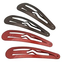 4PK Metal Red/Brown 2"