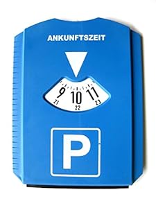 AUTDER Parkscheibe mit Eiskratzer