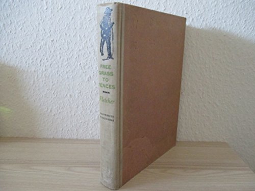 Free Grass to Fences: The Montana Cattle Range ... B0007EGNWI Book Cover