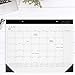 2025 AT-A-GLANCE® Contemporary Monthly Desk Pad Calendar, 21-3/4