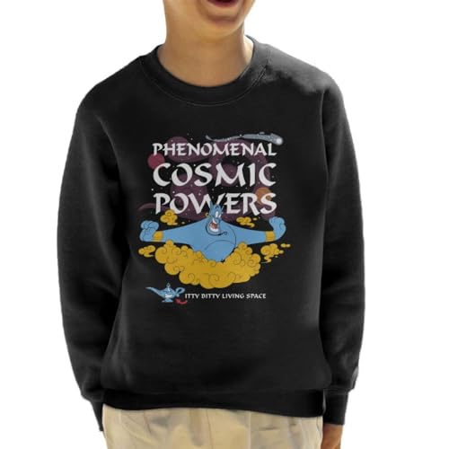 All+Every Disney Aladdin Phenomenal Cosmic Powers Genie Kid's Sweatshirt Black