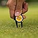 Callaway 4-in-1 Golf Divot Repair Tool, Black/Yellow