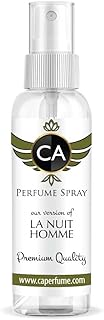 CA Perfume Impression of Yves S. Lauren La Nuit Homme For Men Replica Version Fragrance Dupes Concentrated Long Lasting Eau de Parfum Spray Refillable Atomizer Bottle2 Fl Oz/60ml-X1