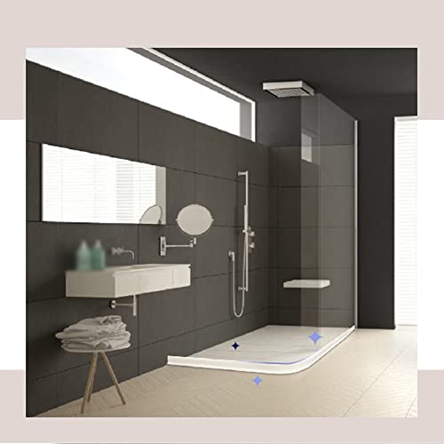 Homesen Segurança E Acessibilidade No Banheiro Autoadesivo 30Mm Altura Banheiro Rolha Água Separação