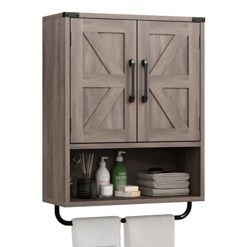 RUSTOWN Farmhouse Wall Storage Cabinet