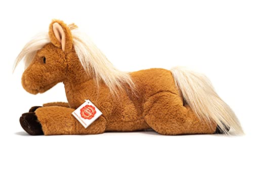 Caballo de peluche Teddy Hermann 90265 de 34 cm tumbado con relleno reciclado 2