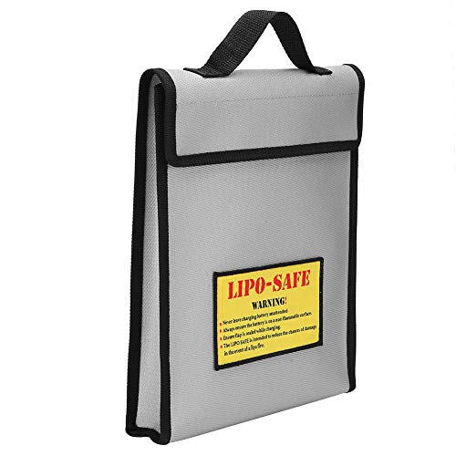 aqxreight Lithium Battery Model Airplane Explosionproof Store Bag Antiflaming Fireproofing Handbag While Effectively Pr Explosion Proof BagBattery Explosion Proof BagLithium Battery