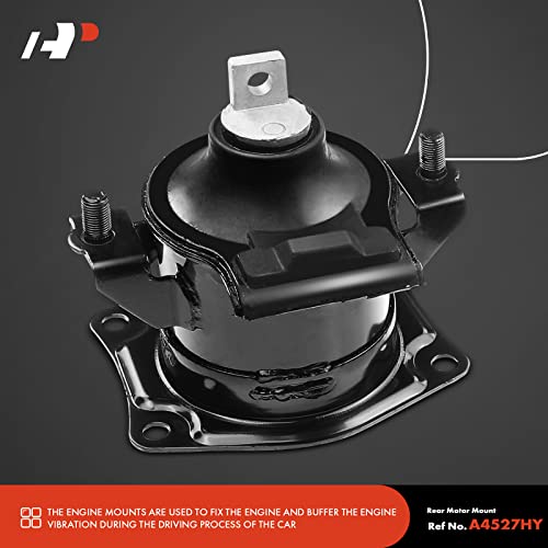 A-Premium Engine Motor Mount And Transmission Mount Kit Compatible With Honda Accord Lx Ex Se 2003-2007 V6 3.0L, Automatic Transmission, 6-Pc Set #TOP5