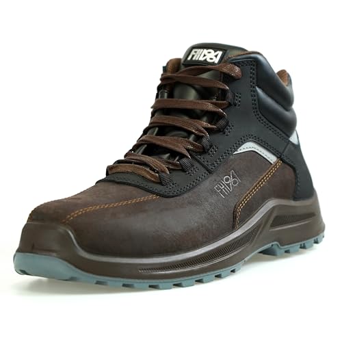FH1961 6" Waterproof Composite Toe Work Boots, Brown, Men 9
