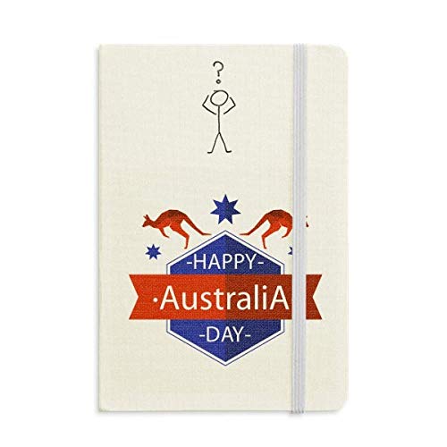 Carnet de questions Happy Australia Day A5 idée cadeau anniversaire originale