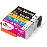 Clorisun BCI-301+300/5MP Canon 互換インク ts7530 bci-301 bci-300 キヤノン 対応機種 PIXUS TS7530 5色セット大容量 残量表示機能