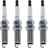 1-4PCS Car Spark Plug Auto Parts SMN158596 Compatible With Mitsubishi OUTLANDERI2.4 4WD 2003-2007