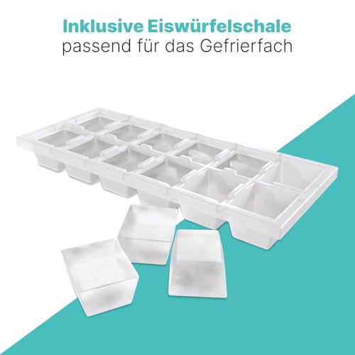 Bomann Gefrierschrank klein | 4 Sterne-Gefrierfach | Tiefkühlschrank 3 Fächer | leise | ≤ -18°C | Türanschlag wechselbar | 60L Mini Freezer | kleiner Gefrierschrank | GS 7256 weiß