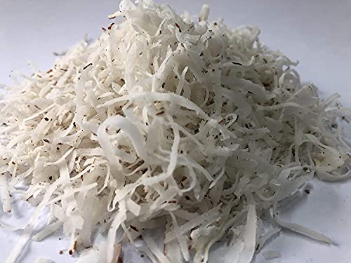 Image of Dry Fruit Hub Fresh Grated Coconut Flakes (Copra Kadi) 400g | Fresh 100% Natural & Unsweetened | Perfect for Cooking, Baking, and Garnishing | Dry Coconut Flakes