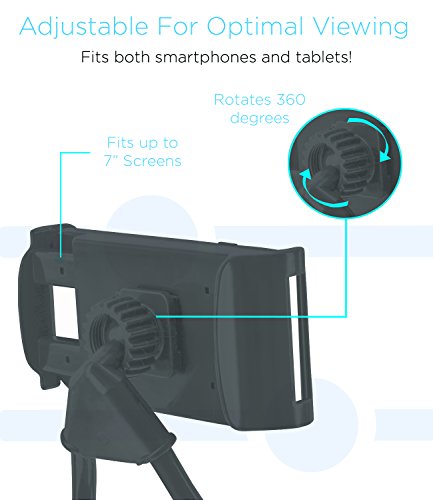 Aduro Phone Neck Holder, Gooseneck Lazy Neck Phone Mount to Free Your Hands for iPhone Android Smartphone