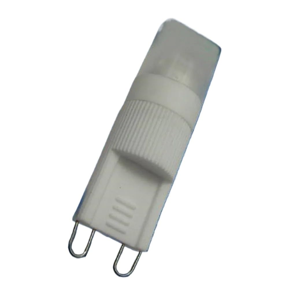 HHF Illuminazione domestica, Confezione da 12, lampadine a LED Lampadina AC220v G9 2,5 W Copertura bianca LED Corn Light(Warm White)