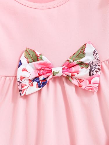 Image of Doresbebe Baby Girl Clothes Toddler Girl Outfits Infant Girl Summer Clothes for Girl Ruffle Shirt Pants+Cute Headband 3PCS