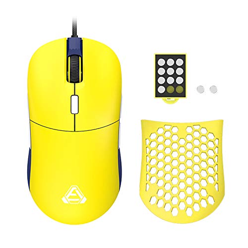 Buy Ajazz F15 Amber Gaming Mouse with Replaceable Shell, RGB