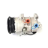 A/C Compressor For Toyota Yaris 1.5L 2007 2008 2009 2010, Air Conditioner Air Compressor w/Cluth, Durable High Performance A/C Compressor Kit Perfect Fit For Original Car
