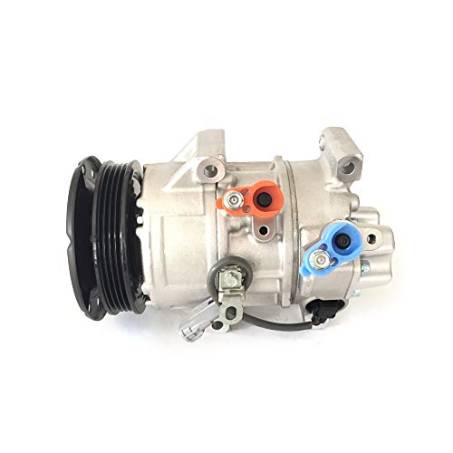 A/C Compressor For Toyota Yaris 1.5L 2007 2008 2009 2010, Air Conditioner Air Compressor w/Cluth, Durable High Performance A/C Compressor Kit Perfect Fit For Original Car