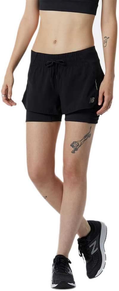 NEW BALANCE SHORT 2-EN-1 IMPACT RUN - FEMME - Image 2