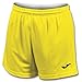 Joma Paris II Short Señora Deportivo, Mujer, Amarillo, L
