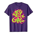 Fly Girl 80s 90s Old School Style B-Girl Hip Hop T-Shirt