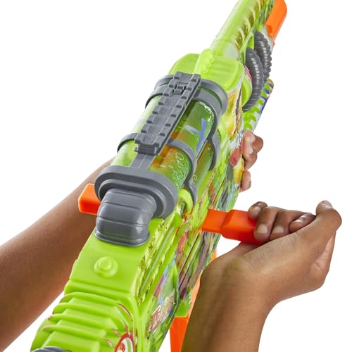 image for Nerf Zombie Corrupter Dart Blaster, 22 Nerf Elite Darts, 18 Dart Clip,