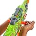 Nerf Zombie Corrupter Dart Blaster, 22 Nerf Elite Darts, 18 Dart Clip, Dart Storage, Bolt Action, Outdoor Games, Ages 8+