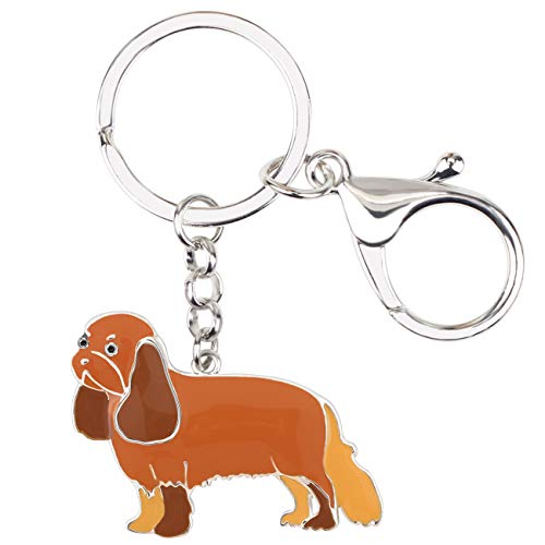 Porte-Clés Chien Cavalier King Charles Cadeaux Femme Adolescentes Filles