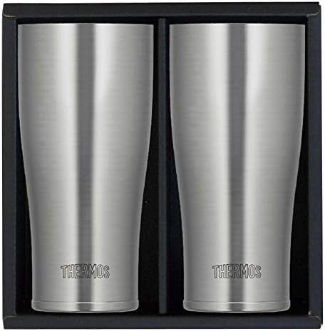 Amazon Co Jp サーモス 真空断熱タンブラー2個セットギフト箱入り サテン仕上げ 4ml ホーム キッチン
