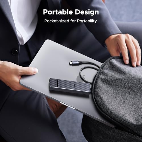 UGREEN Revodok Pro 6 in 1 USB-C Hub to DisplayPort 4K 60Hz, 100W Power Delivery 10Gbps USB-A and USB-C 3.2 for MacBook Neo/Pro/Air, iPad Pro, Thinkpad, Rog Ally and More. by UGREEN - Image 6