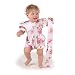 Hollyhorse Newborn Baby Girl Summer Rompers & Clothes | Baby Girl Dress with Headbands