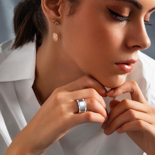 2-Pack Stackable Bands for Oura Ring 5/Ring 4/Ring 4 Ceramic/Gen 3 Stack by Snyeest - Used condition - Image 5