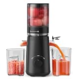 【Smontaggio in 15s】Estrattore Struttura modulare con solo 3 componenti: smontaggio senza utensili, pulito in 30 secondi! Filtro senza metalli + materiali BPA Free, componenti lavabili in lavastoviglie (escluso motore), tempo di pulizia ridotto del 70%.