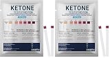 BMUT 100 strisce reattive chetosi, test chetoni, per un'efficace dieta e dieta, per urina I Ketosticks (Confezione da 2)