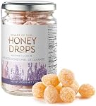 Gourmanity Honey Drops Made with Lavender Honey, Fruity and Floral Touch Carefully Crafted from Natural Honey, Gift your Family Artisan European Candy, Made in Provence, France, 7oz