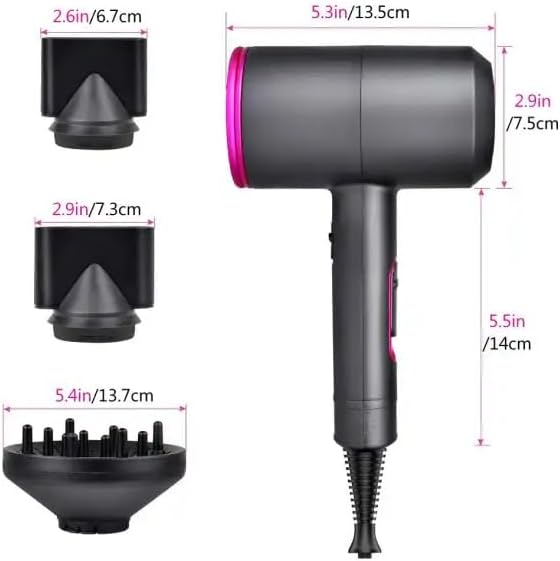 Miniatura 6 de Secador de pelo profesional iónico