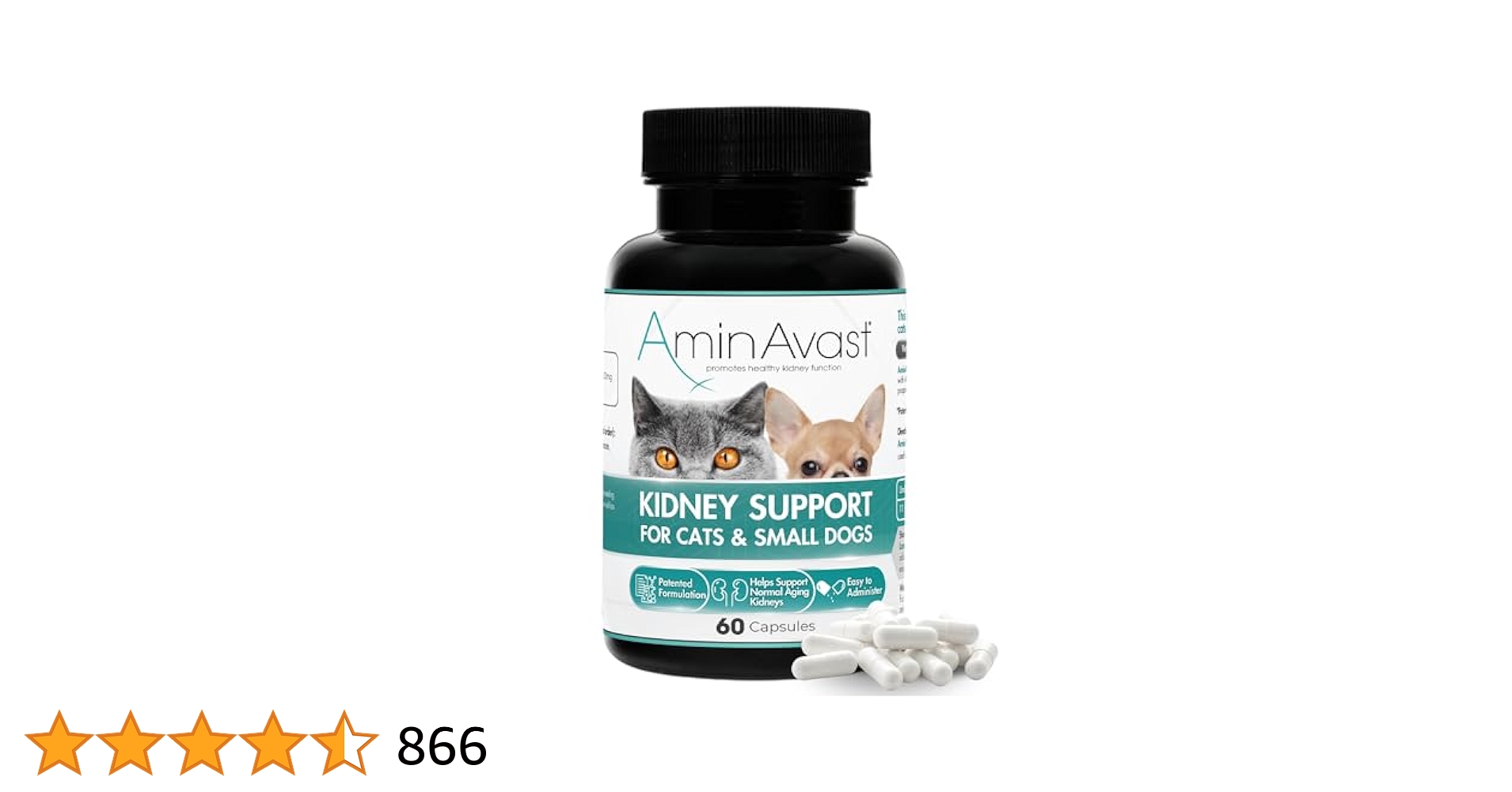 アミンアバスト 300mg Amazon | アミンアバスト300mg 犬猫用 60カプセル×2ボトル