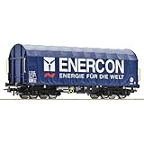 1 Stück Roco 76448 Schiebeplanenwagen „Enercon“