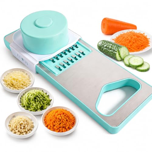 Mandolina ajustable para cocina miniatura 1