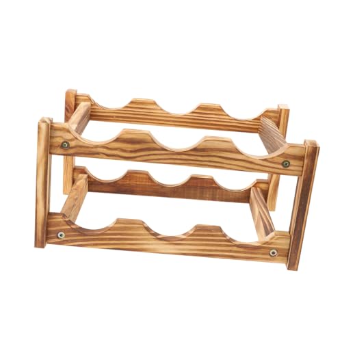Soporte Europeo de Madera para Botellas de Vino COLLBATH miniatura 1