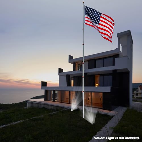 Yeshom FBA_22FLP001-20-F1-N Yescom 20Ft Telescopic Flag Pole Kit thumb #9