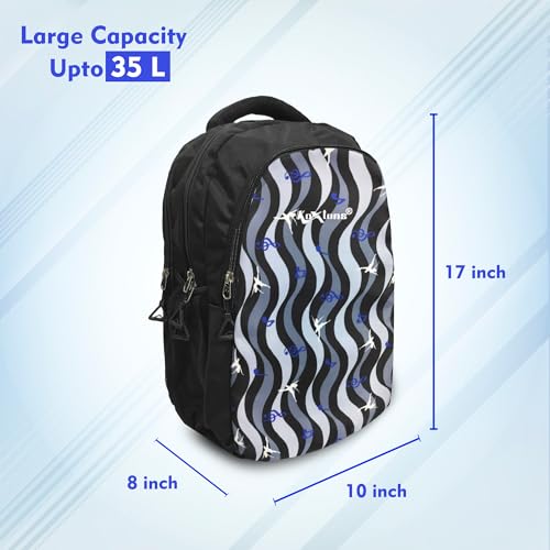 Image of School bag for Girls | 17 inches | Backpack for travel | Lightweight school bag for kids| tution bag & College bag | gift for girls, backpack bag with 35L capacity